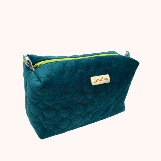 BEAUTY CASE Matelassé Pavone