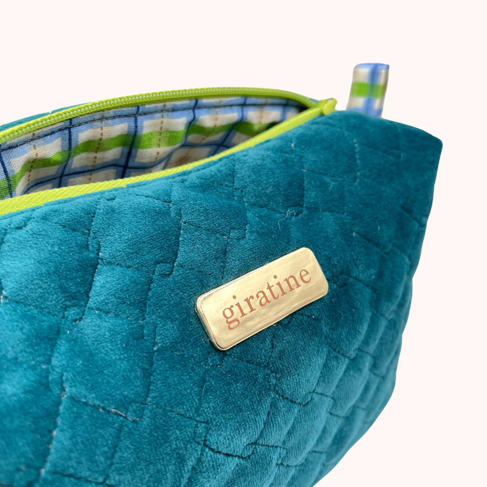 BEAUTY CASE Matelassé Pavone