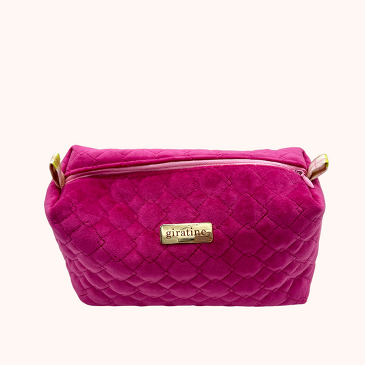 BEAUTY CASE Matelassé Fucsia