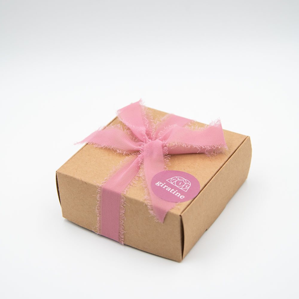 GINA Quadri Rosa/Beige