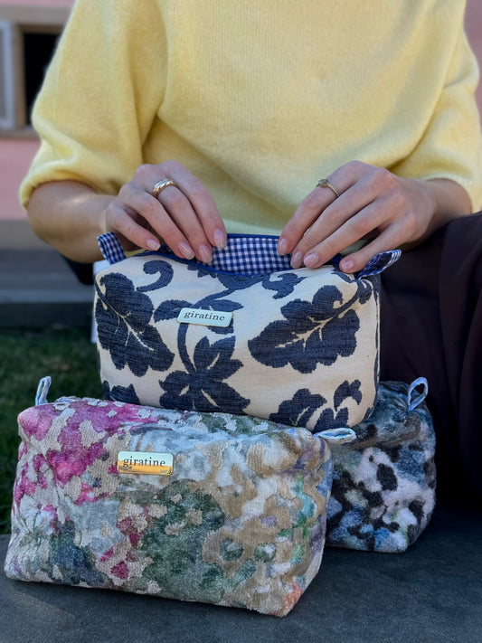 BEAUTY CASE Cottage Blu