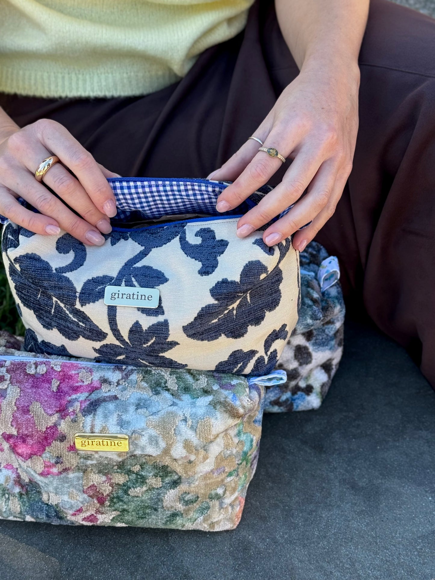 BEAUTY CASE Cottage Blu