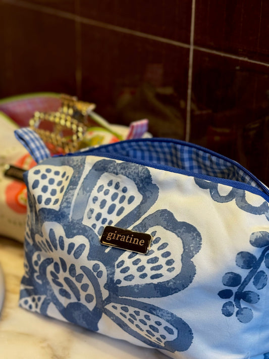 BEAUTY CASE Blue Flower