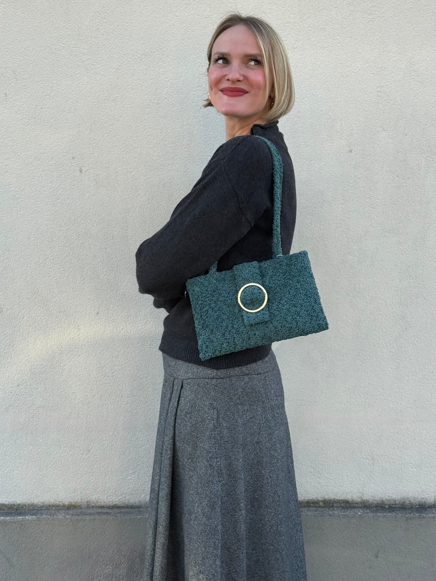 Mia Bouclé Petrolio