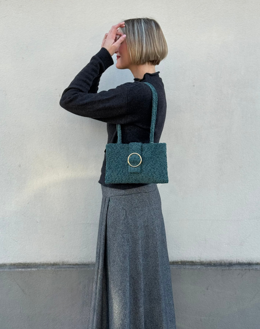 Mia Bouclé Petrolio