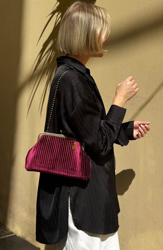 GLENDA Sipario Bordeaux