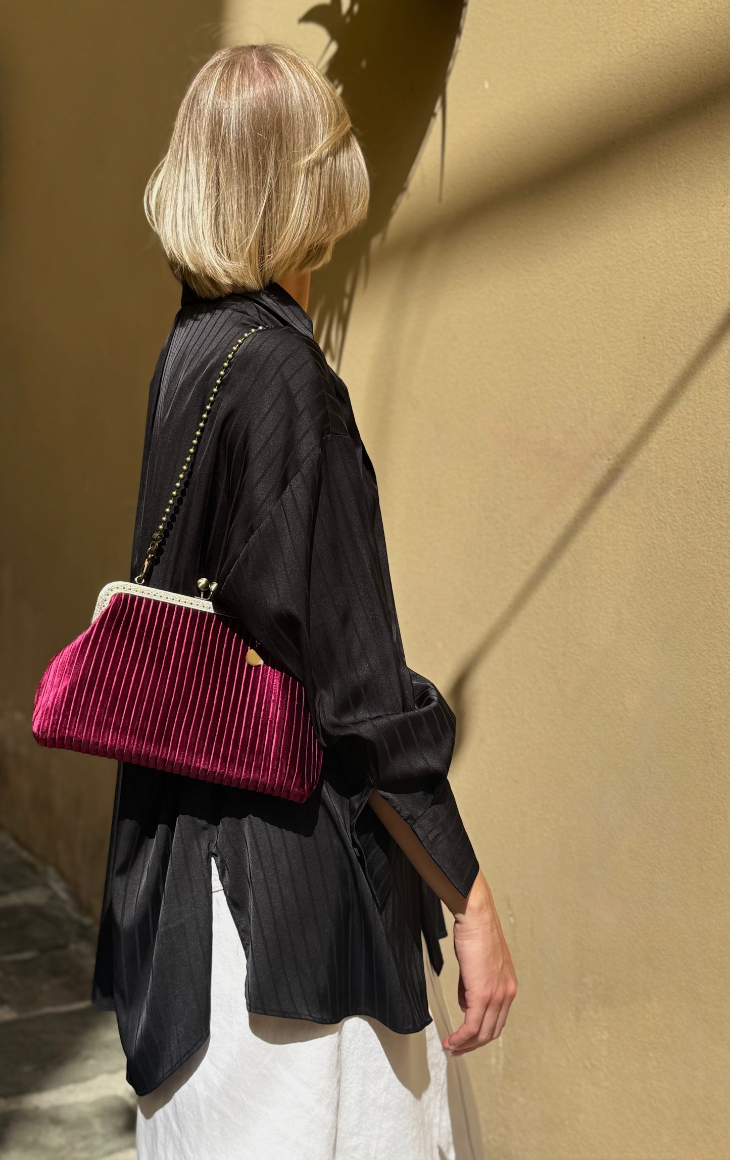 GLENDA Sipario Bordeaux