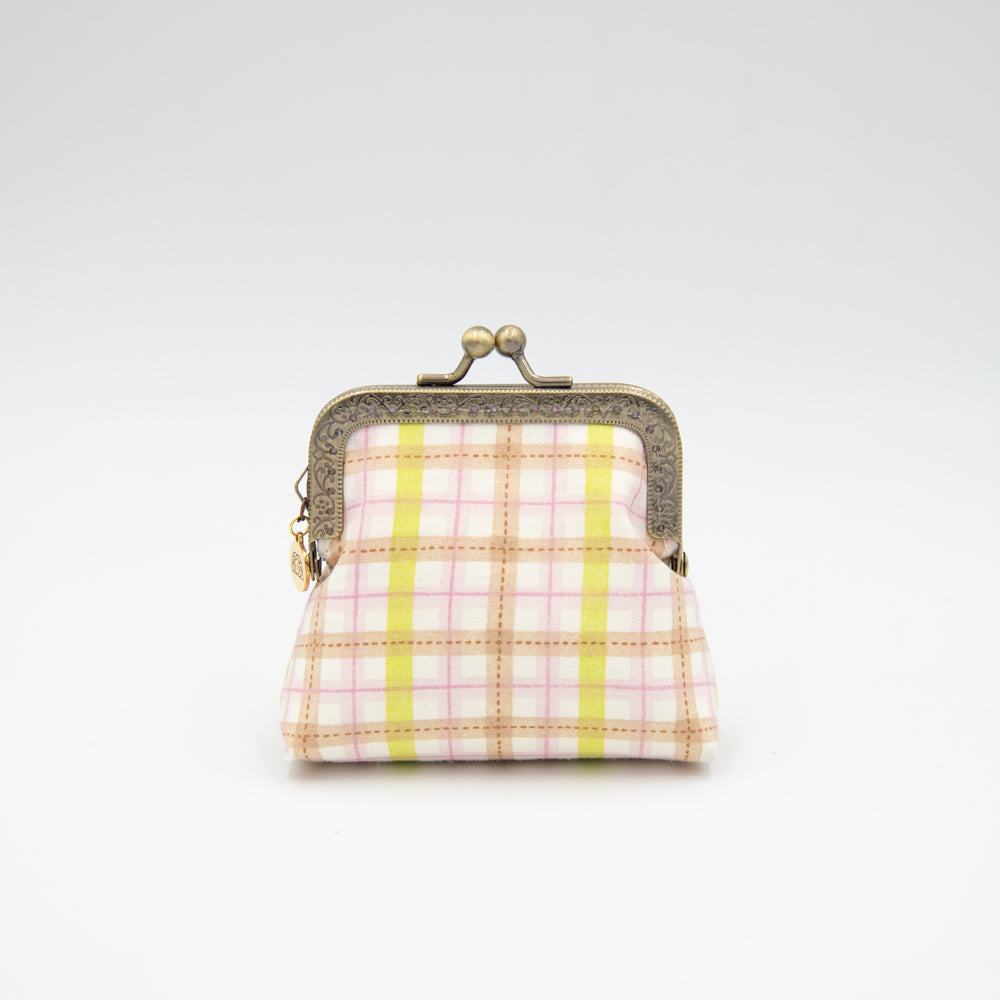 GINA Quadri Rosa/Beige