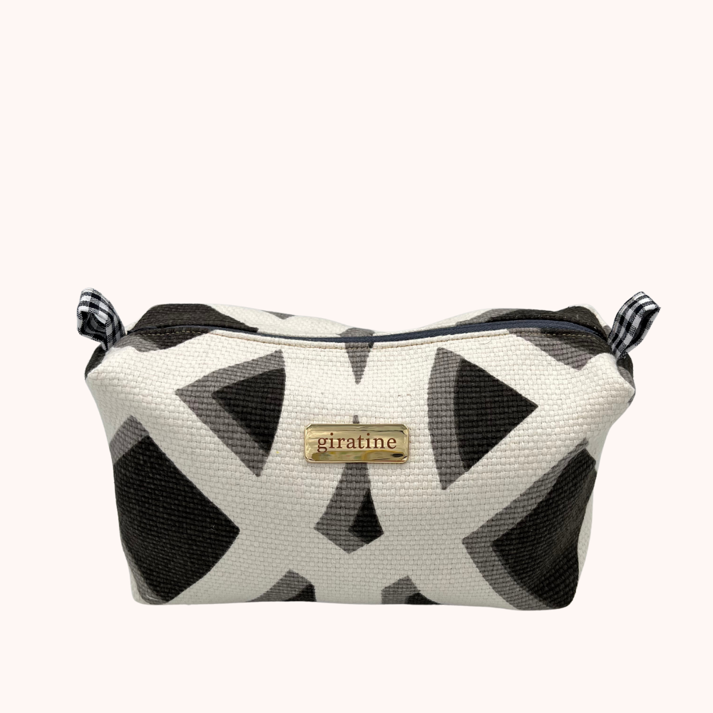 BEAUTY CASE Bianco - Nero