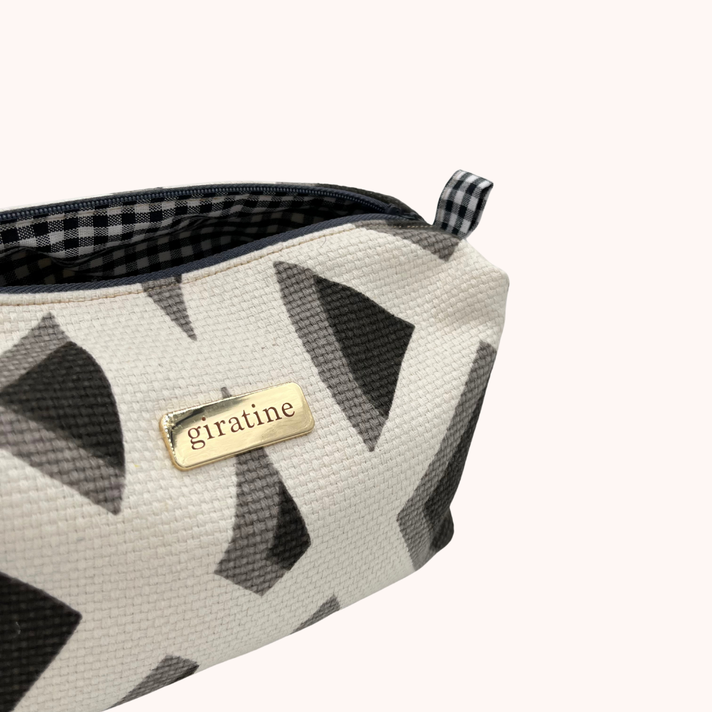 BEAUTY CASE Bianco - Nero