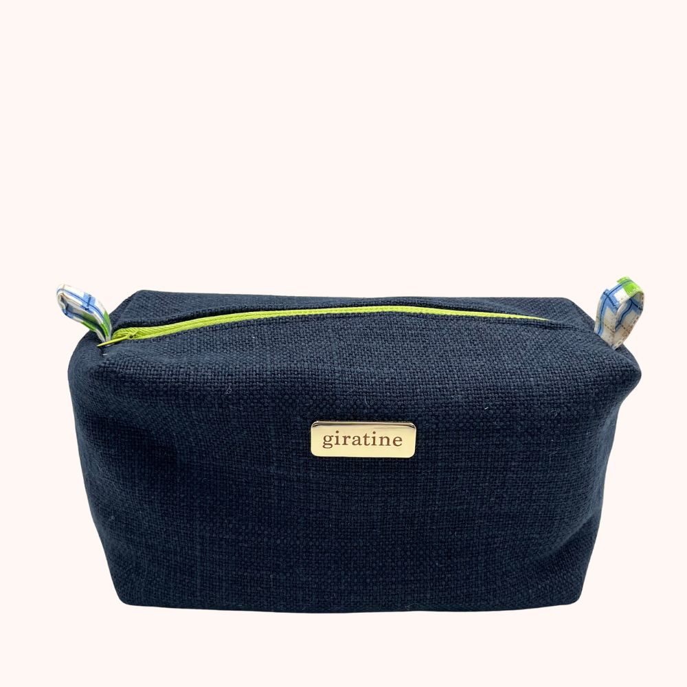 BEAUTY CASE Blu Vichy Verde-Azzurro