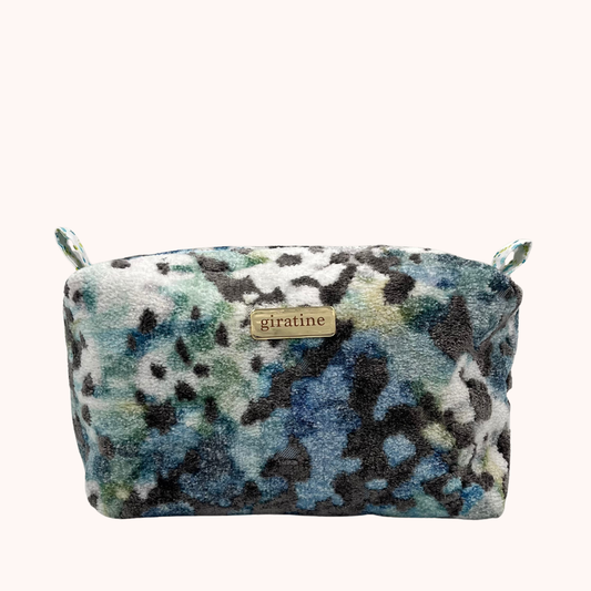 BEAUTY CASE Camouflage Azzurro
