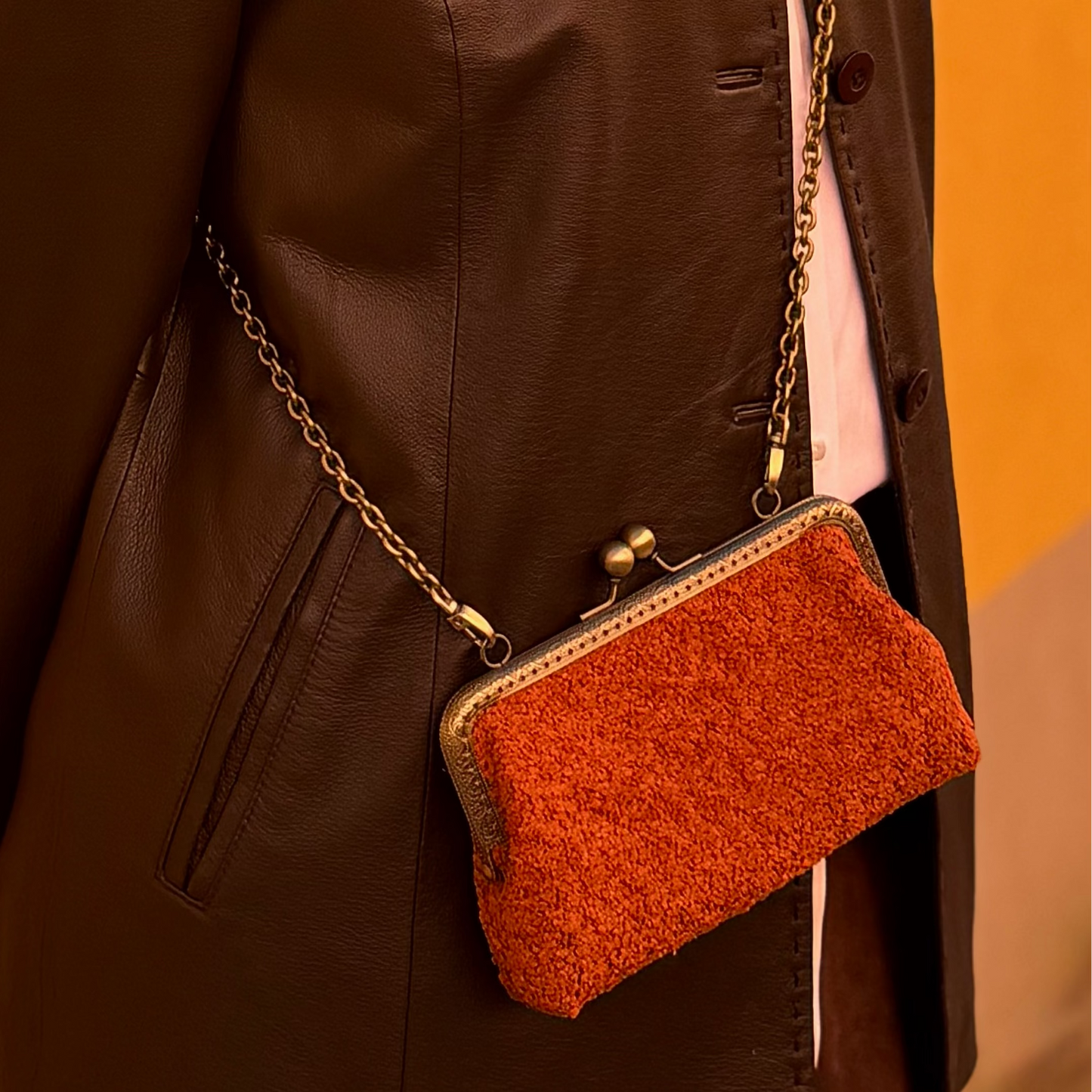 LUNA Cross Terracotta