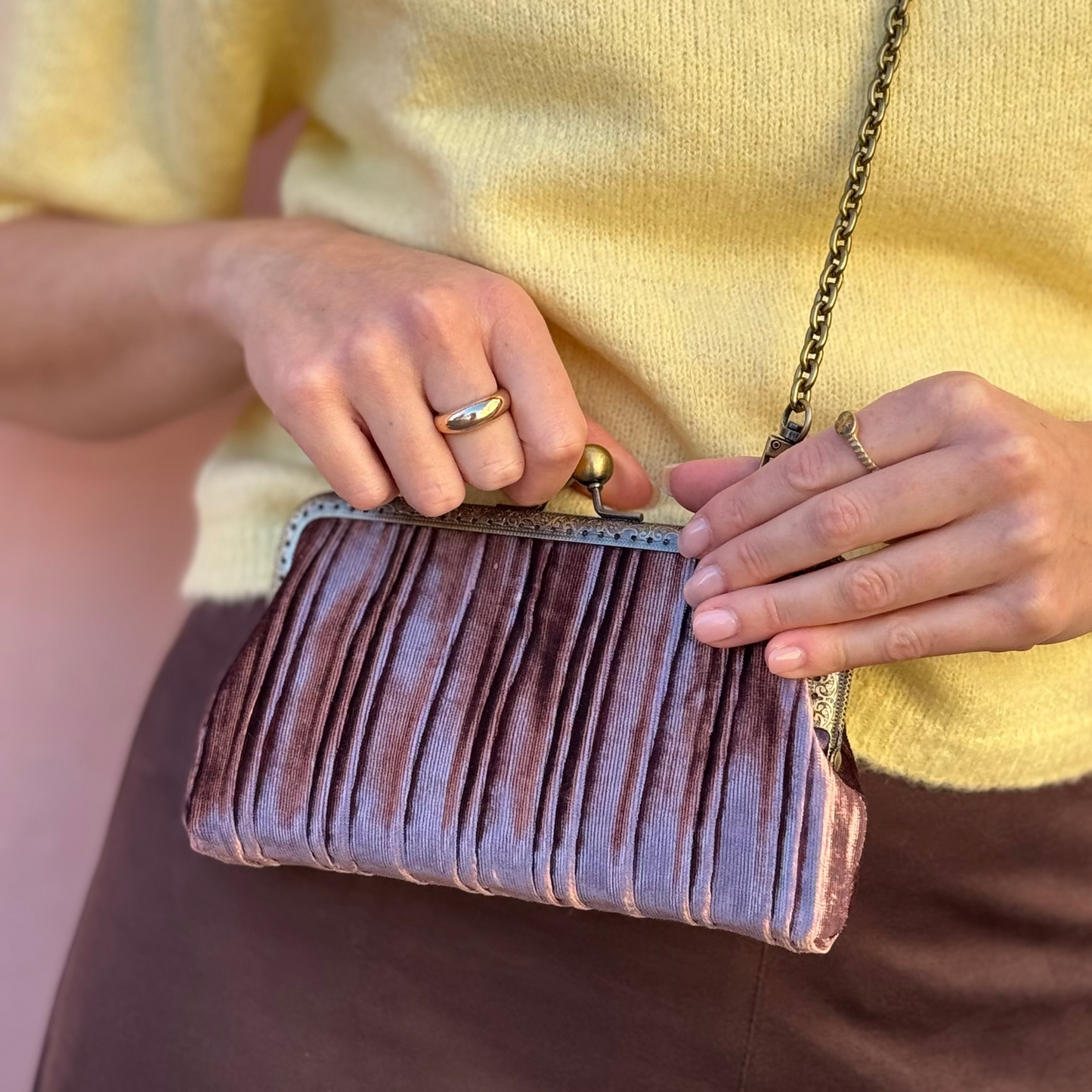 LUNA Cross Sipario Mauve