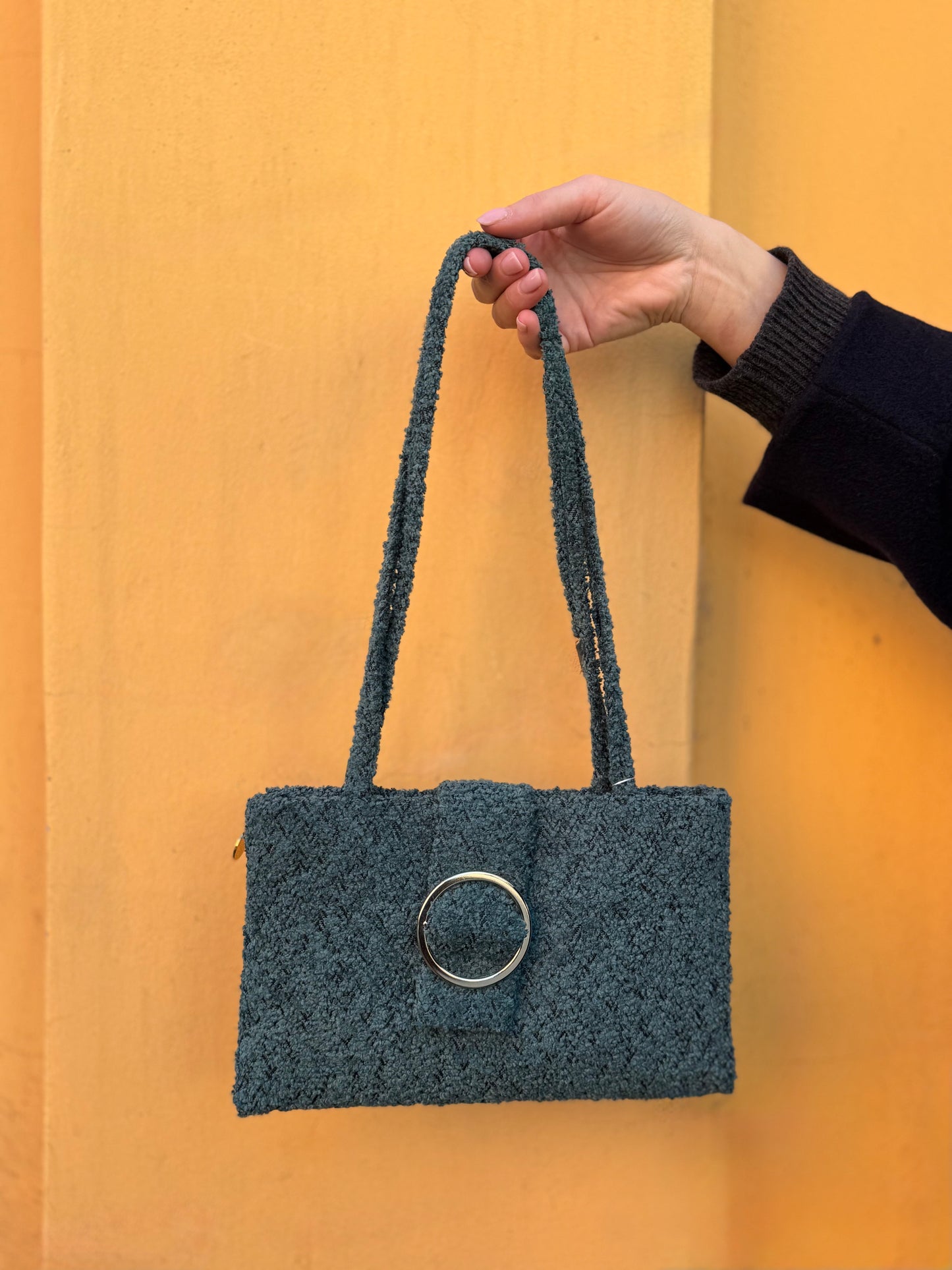 Mia Bouclé Petrolio