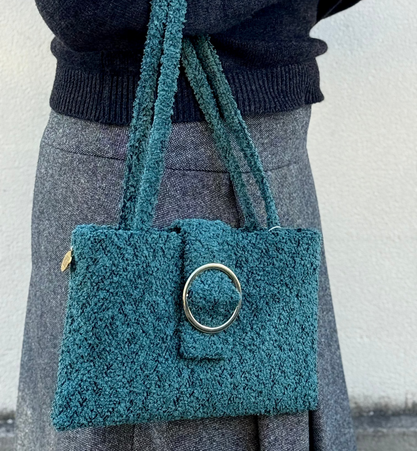 Mia Bouclé Petrolio