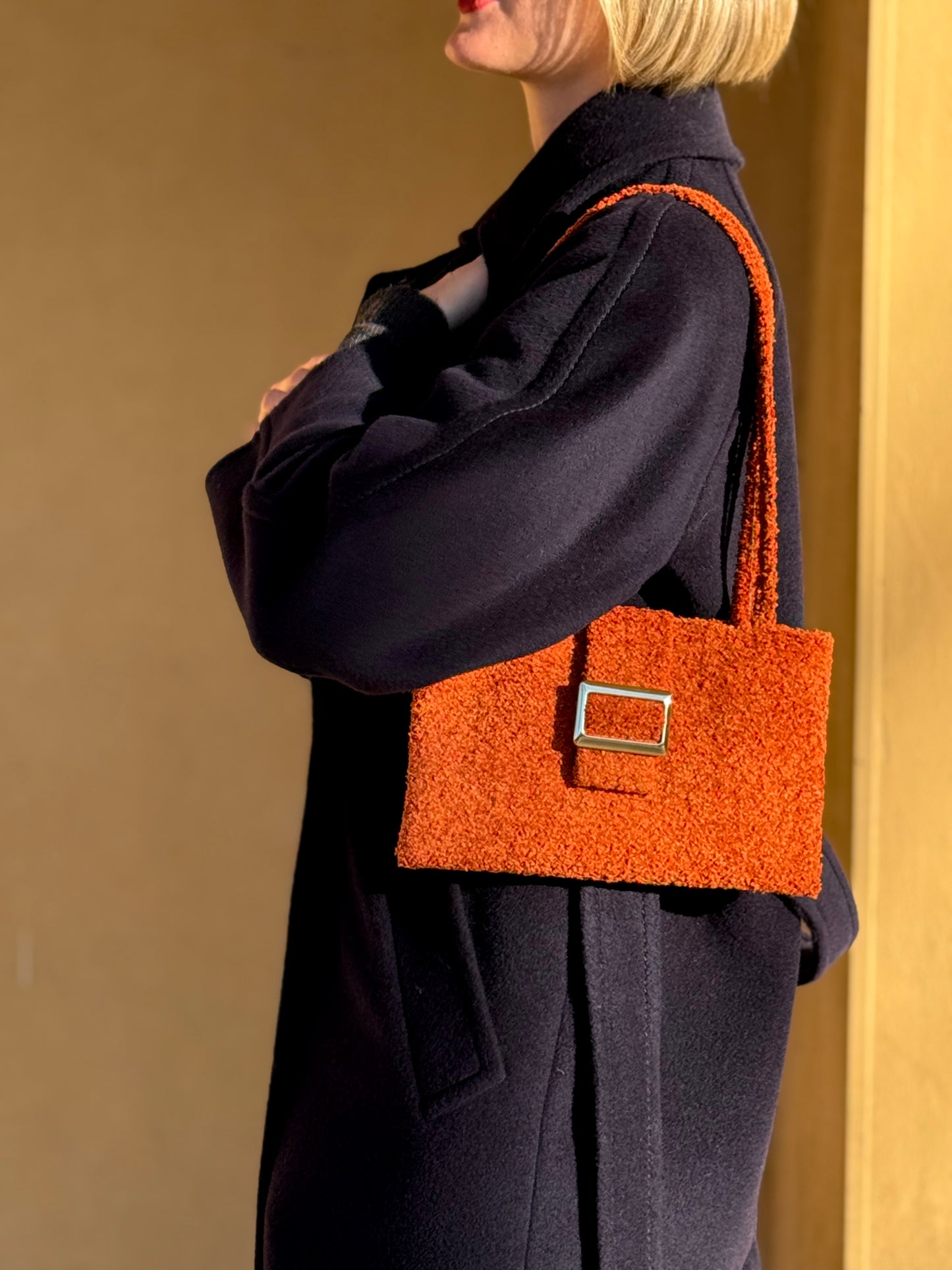 Mia Bouclé Terracotta