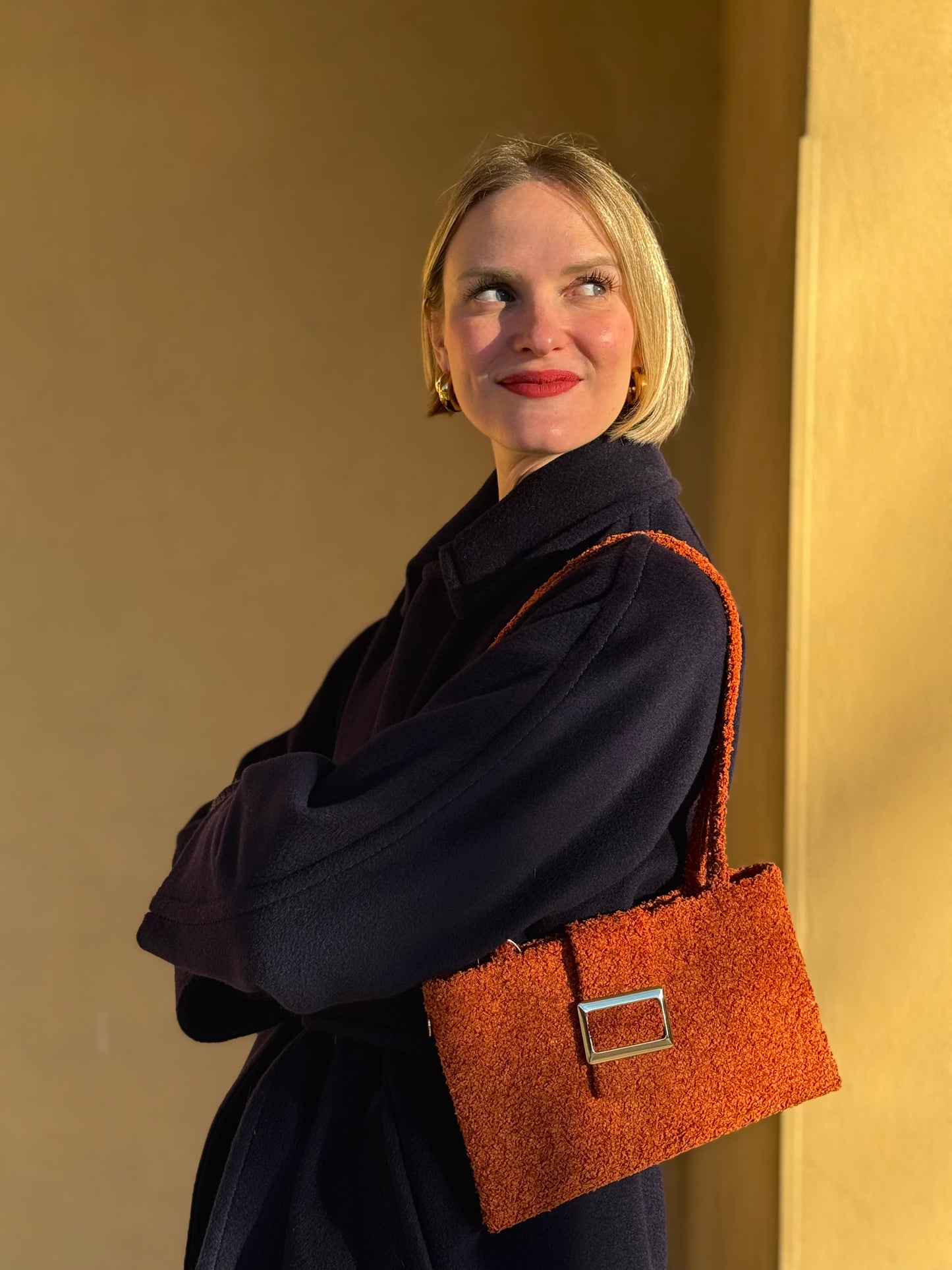 Mia Bouclé Terracotta